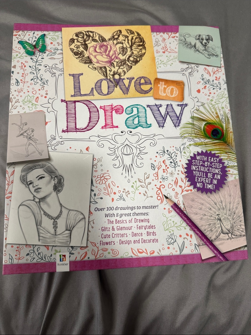 Love to Draw Art Book - Multicolor